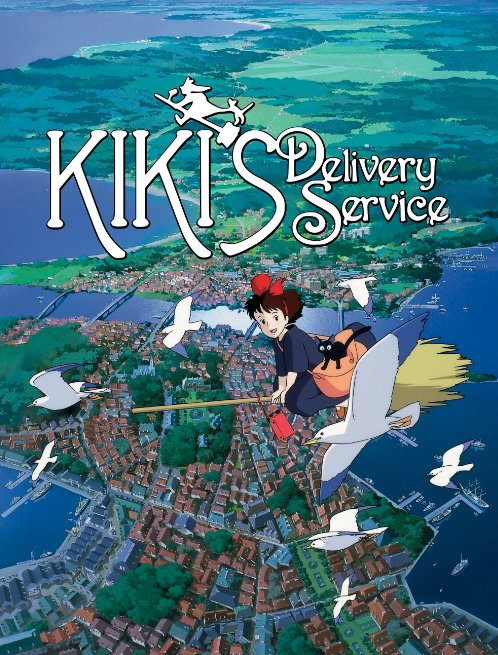 kiki's delivery service a town with an ocean view